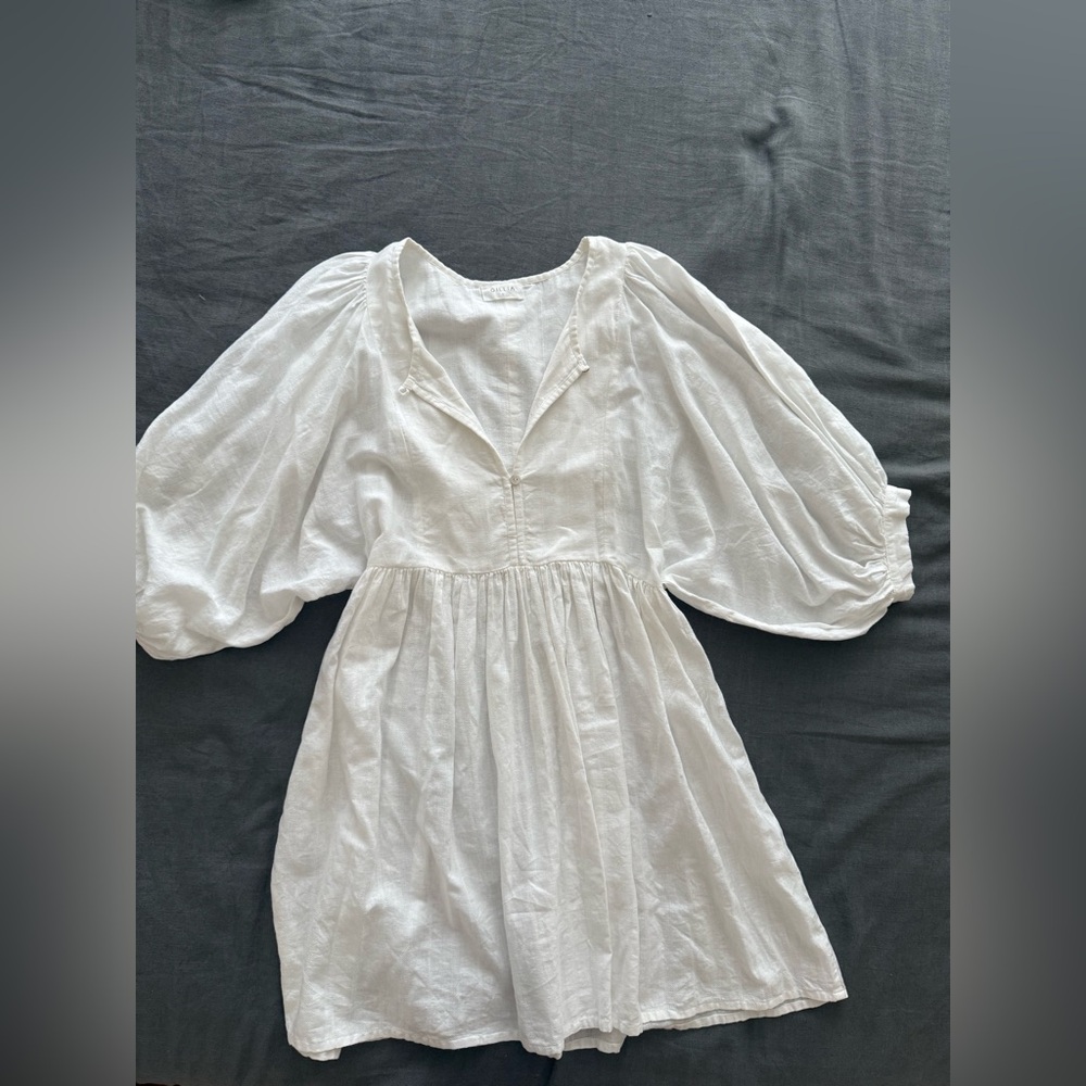 Gillia 100% Linen Made in Bali Dress